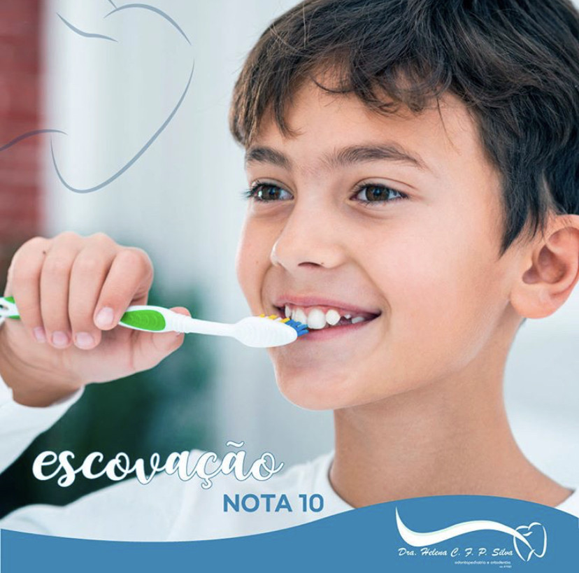 Escovação nota 10!